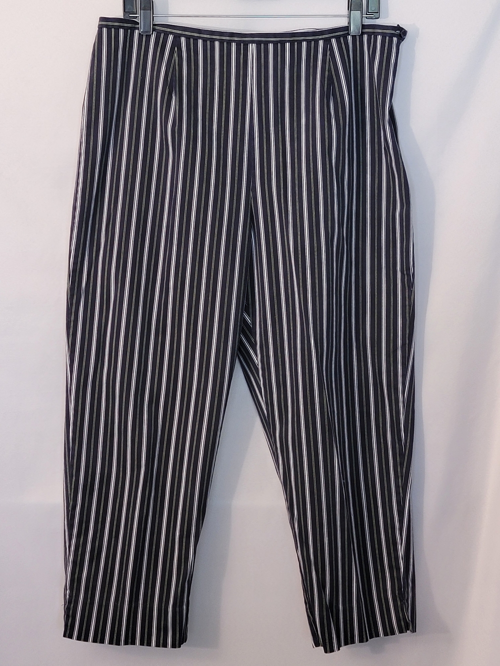Requirements Striped Ankle Length Pants Size 16